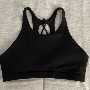 Lululemon High-neck Energy Bra with strappy back